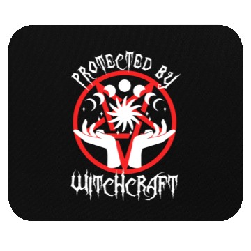 Discover Protected By Witchcraft Mouse Pads