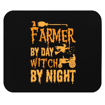 Discover farmer by day witch by night. Mouse Pads