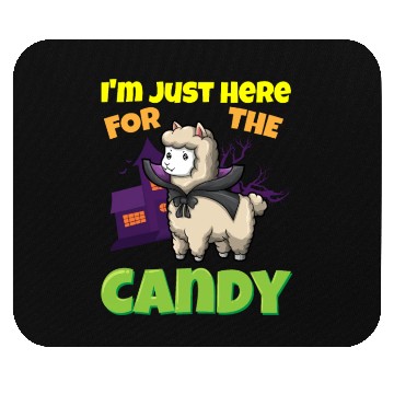 Discover I'm Just Here For The Candy Scary Halloween Beast Mouse Pads