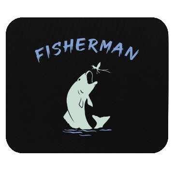Discover Fishing Dad Mouse Pads