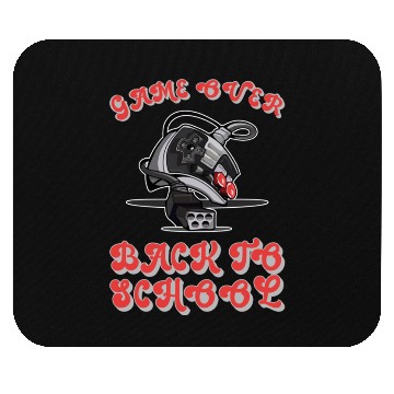 Discover Game Over Back To School Mouse Pads