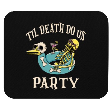 Discover Til Death Do Us Party Bridal Bachelorette Matching Mouse Pads