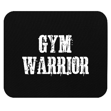 Discover Gym Warrior Mouse Pads