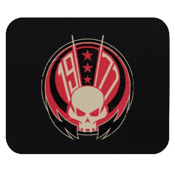 Discover 1977 Rebel Skull Mouse Pads