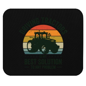 Discover Problem Solution Tractor Farming Agriculture Mouse Pads