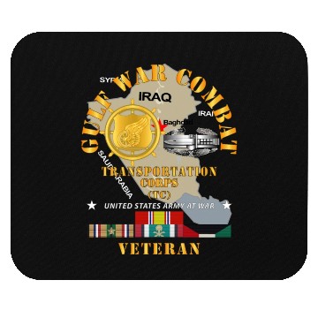 Discover Army War Combat Vet Transportation Corps X 300 Mouse Pads