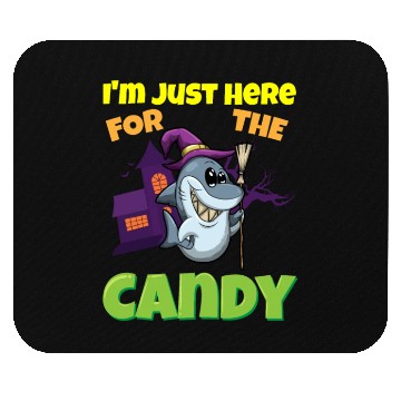 Discover I'm Just Here For The Candy Scary Halloween Beast Mouse Pads