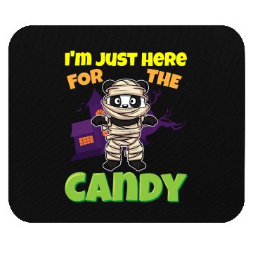 Discover I'm Just Here For The Candy Scary Halloween Beast Mouse Pads