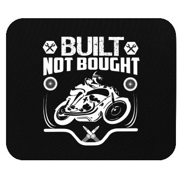 Discover Built Not Bought Mouse Pads