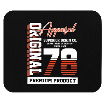 Discover 1978 Vintage Birthday Vintage Gift Retro Mouse Pads