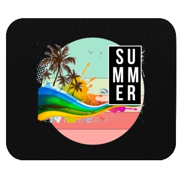 Discover Summer Time Mouse Pads