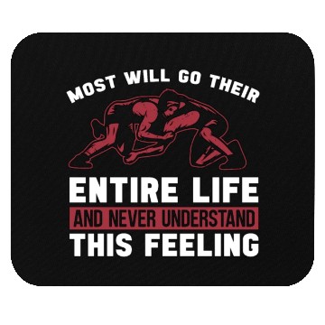 Discover Catch Wrestling Most Will Go Wrestler Grappling Mouse Pads
