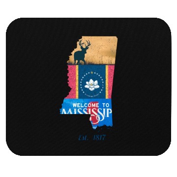 Discover Mississippi Mouse Pads