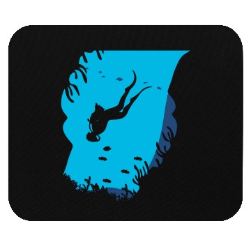 Discover Scuba Diving Mouse Pads