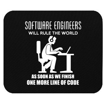 Discover Software Engineers Will Rule The World Mouse Pads