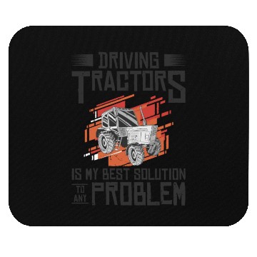 Discover Problem Solution Tractor Farming Agriculture Mouse Pads