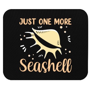 Discover Just One More Seashell Beach Collect Seashells Mouse Pads