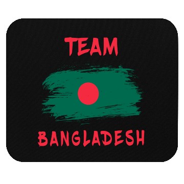 Discover Team Bangladesh flags design Mouse Pads