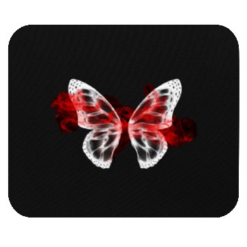 Discover red cloud butterfly back to school ,hallowen Mouse Pads