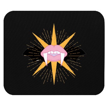 Discover BACK TO SCHOOL HALLOWEN DESIGN SHINING VAMPIRE Mouse Pads