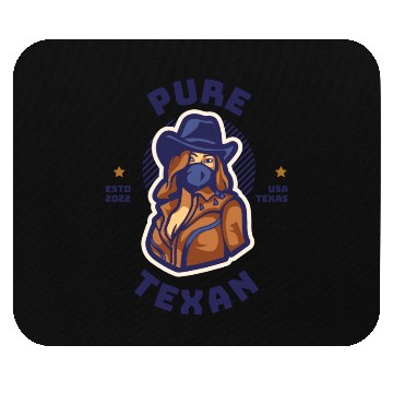 Discover Pure Texan - Texas lover Mouse Pads