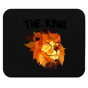 Discover The King Lion Mouse Pads
