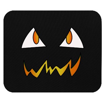 Discover Jack O Lantern Face Mouse Pads