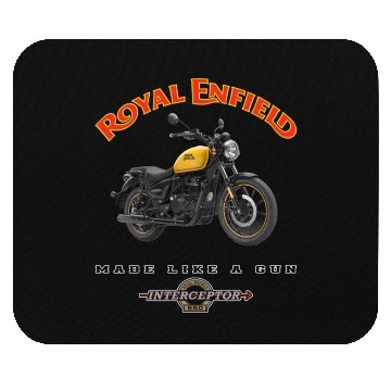 Discover The Royal Enfield Classic 650 Stealth Mouse Pads