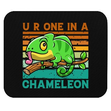 Discover U R One in a Chameleon Mouse Pads