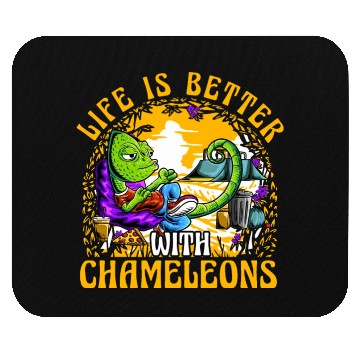 Discover Life is better with Chameleon Mouse Pads