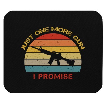 Discover Gun Lover Mouse Pads