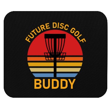 Discover Future Disc Golf Buddy - Frisbee Golf Mouse Pads
