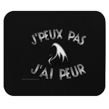 Discover je ne peux pas j ai peur Mouse Pads