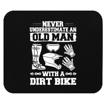 Discover Dirt Bike Electric Motocross Riding MX Rider Mouse Pads