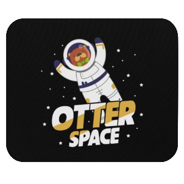 Discover Otter Space Mouse Pads