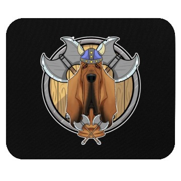 Discover Bloodhound I Valhalla I Viking Mouse Pads