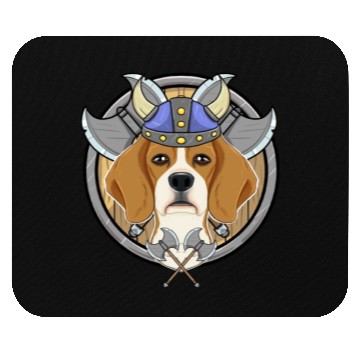 Discover Beagle I Valhalla I Viking Mouse Pads