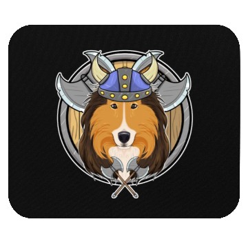 Discover Collie I Valhalla I Viking Mouse Pads
