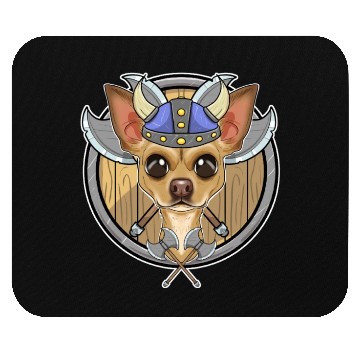 Discover Chihuahua I Valhalla I Viking Mouse Pads