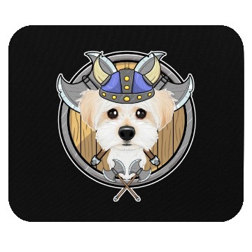 Discover Maltese I Valhalla I Viking Mouse Pads