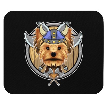 Discover Yorkshire Terrier I Valhalla I Viking Mouse Pads