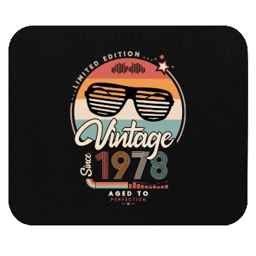 Discover Vintage since 1978 Mouse Pads