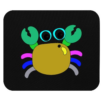 Discover crab Mouse Pads