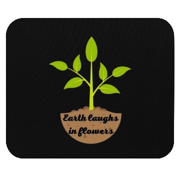 Discover plants make me happiness Mouse Pads