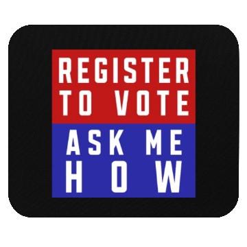Discover Midterm Election Voter 2022, Register To Vote Ask Mouse Pads
