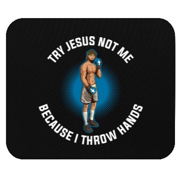Discover Try Jesus Not Me Funny Jesus Gift Mouse Pads