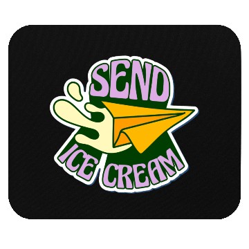 Discover send ice cream Mouse Pads