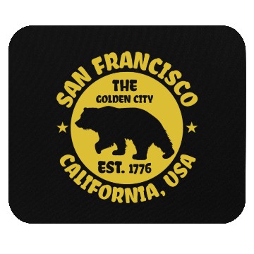 Discover San Francisco California Mouse Pads