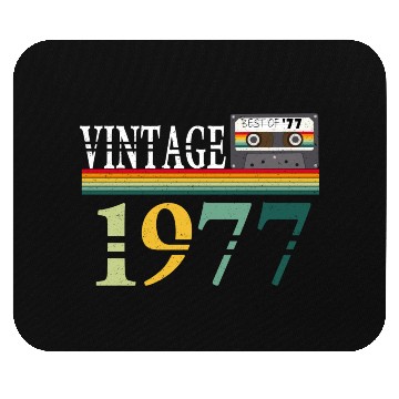 Discover 1977 Vintage Vintage Retro Birthday Gift Mouse Pads