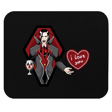 Discover VAMPIRE LOVE YOU Mouse Pads